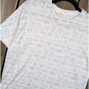 Dickies Vintage Y2K AOP Grunge Mall Skate Surf Graffiti Graphic Art Shirt Medium